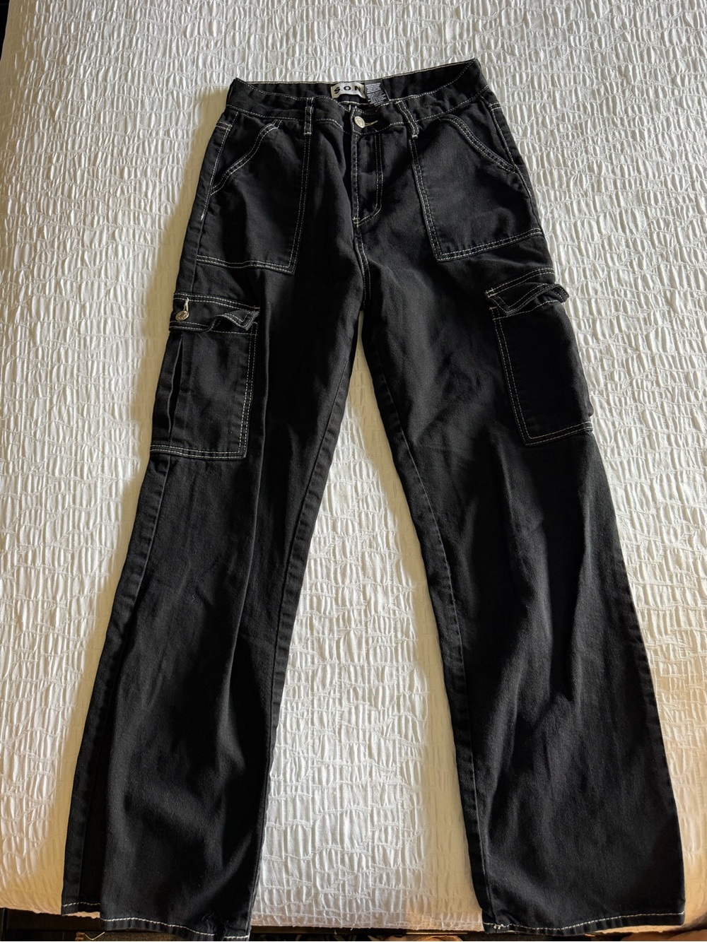 Black Cargo Women’s Jeans